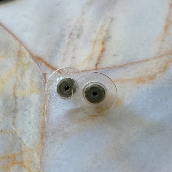 Clear Crystal JEWELRY Pierced Earrings VERTICAL - Picture 8 of 8